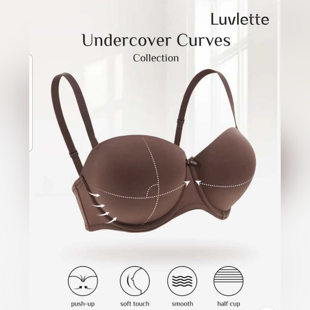 NWT Tshirt Push Up Underwire Bra